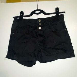 Black shorts